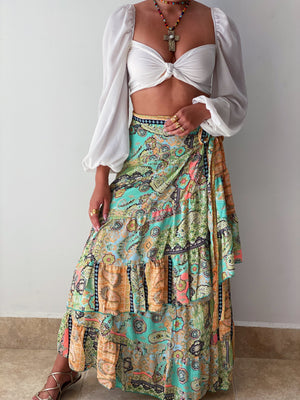 Here Comes the Sun Wrap Skirt 3.0