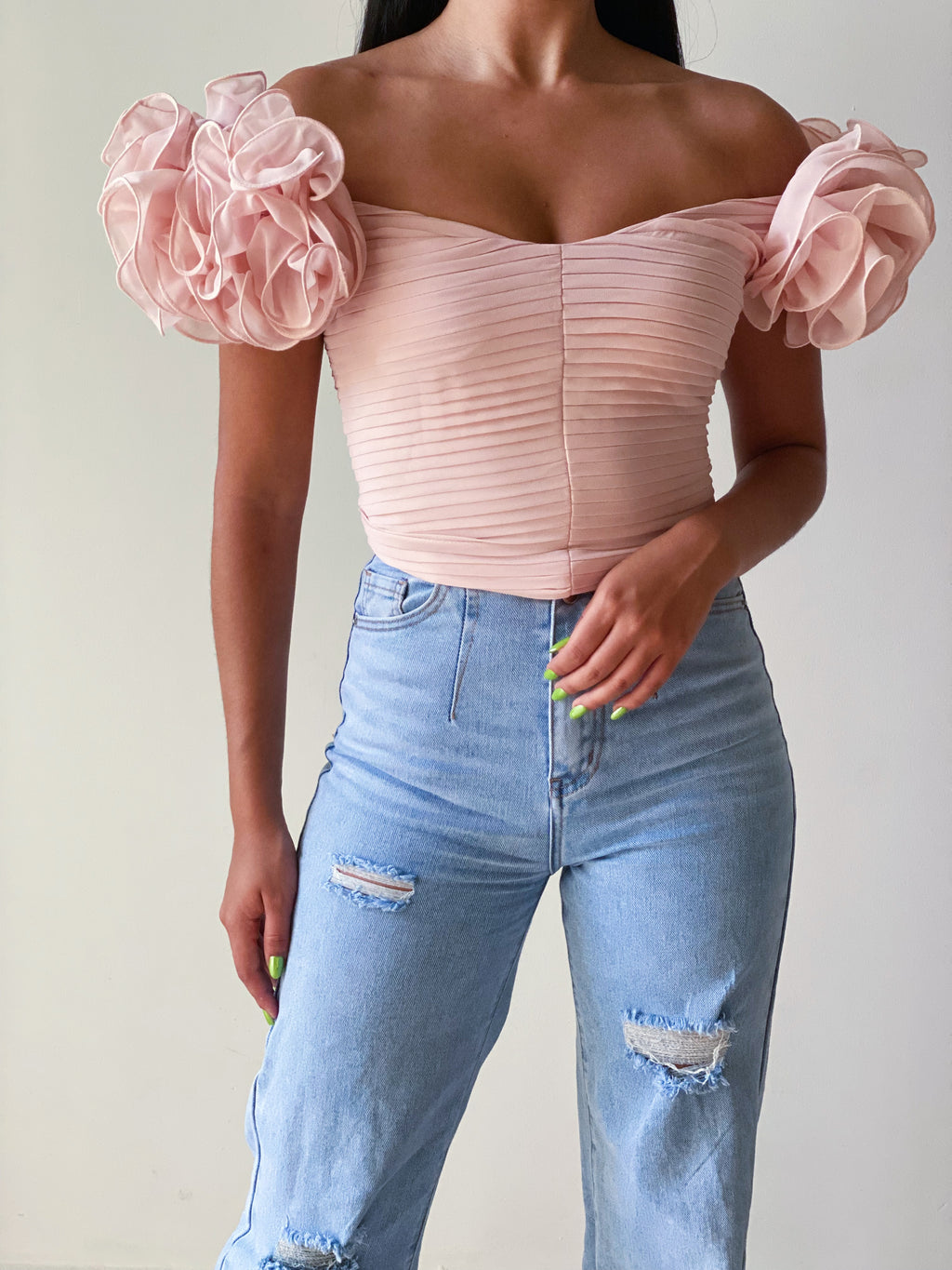 La Fleur Rose Top