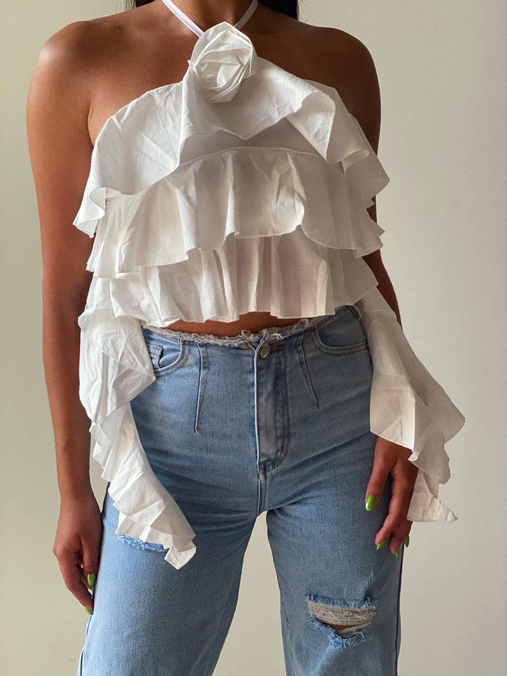 Lucía Top in White