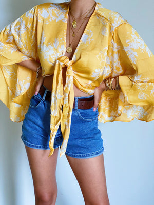 Tropical Paradise in Yellow