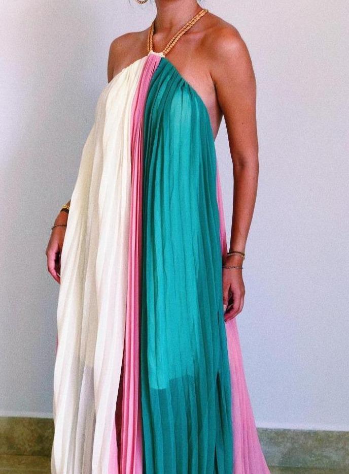 Greek Goddess Maxi Dress