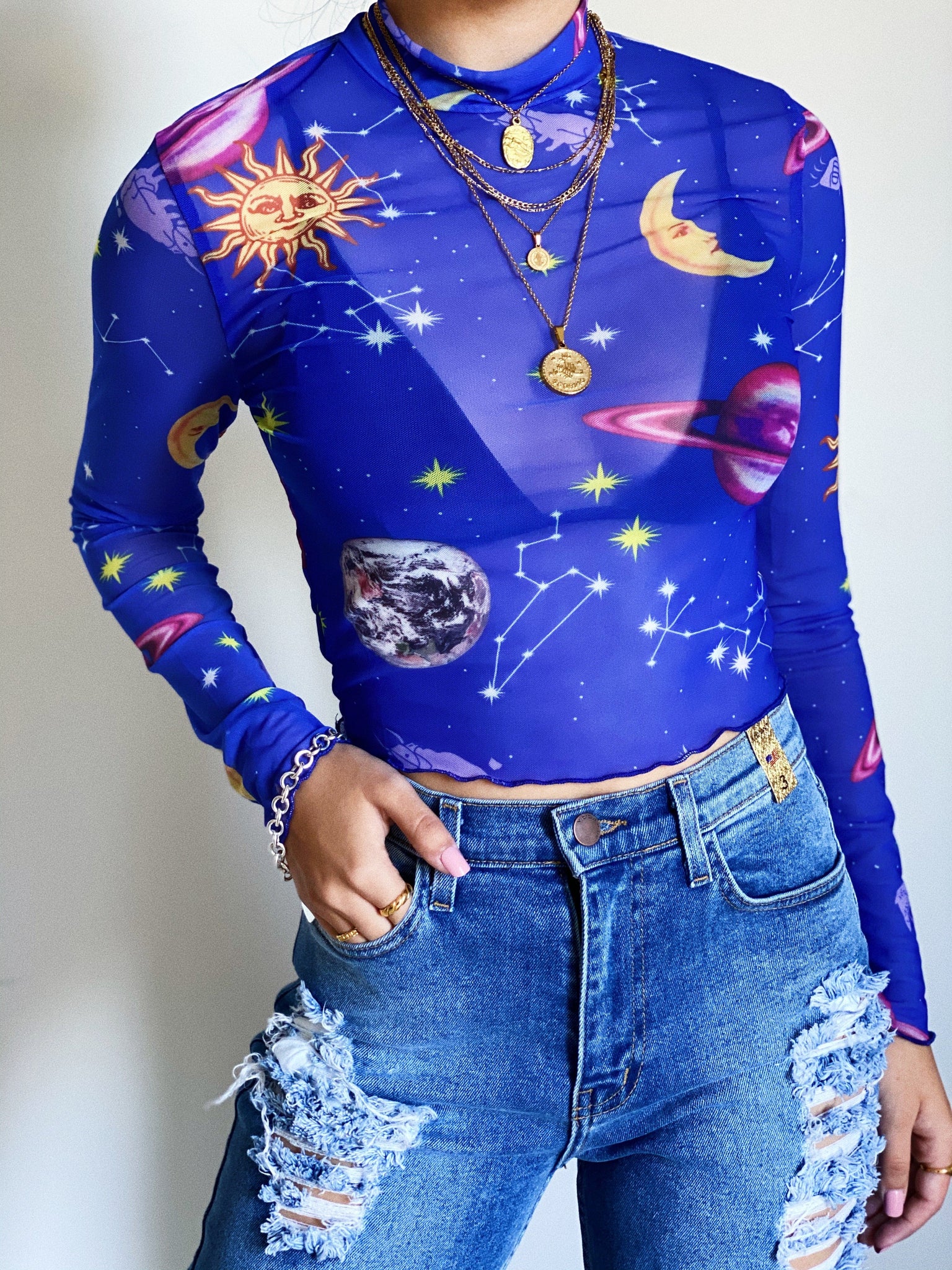 Galaxy Mesh Top