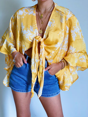 Tropical Paradise in Yellow
