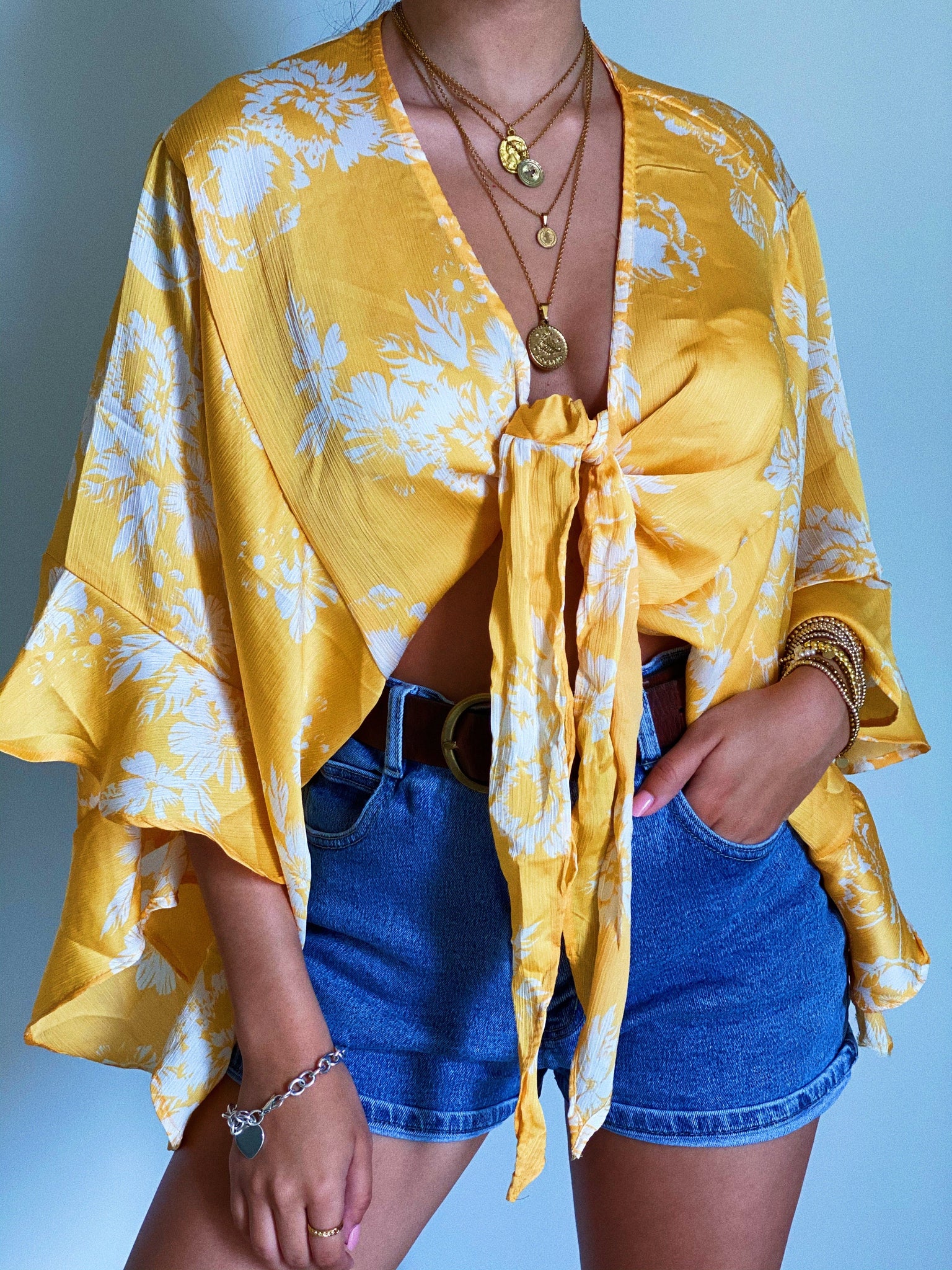 Tropical Paradise in Yellow