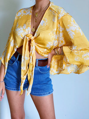 Tropical Paradise in Yellow