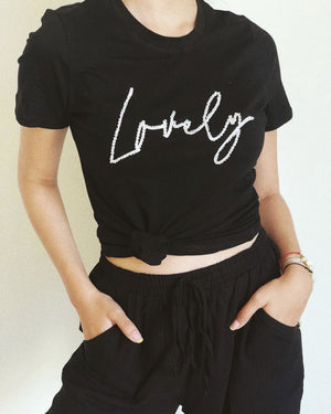 Lovely Black T-Shirt