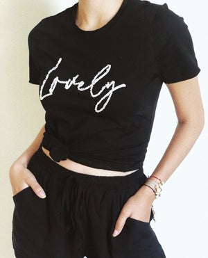 Lovely Black T-Shirt