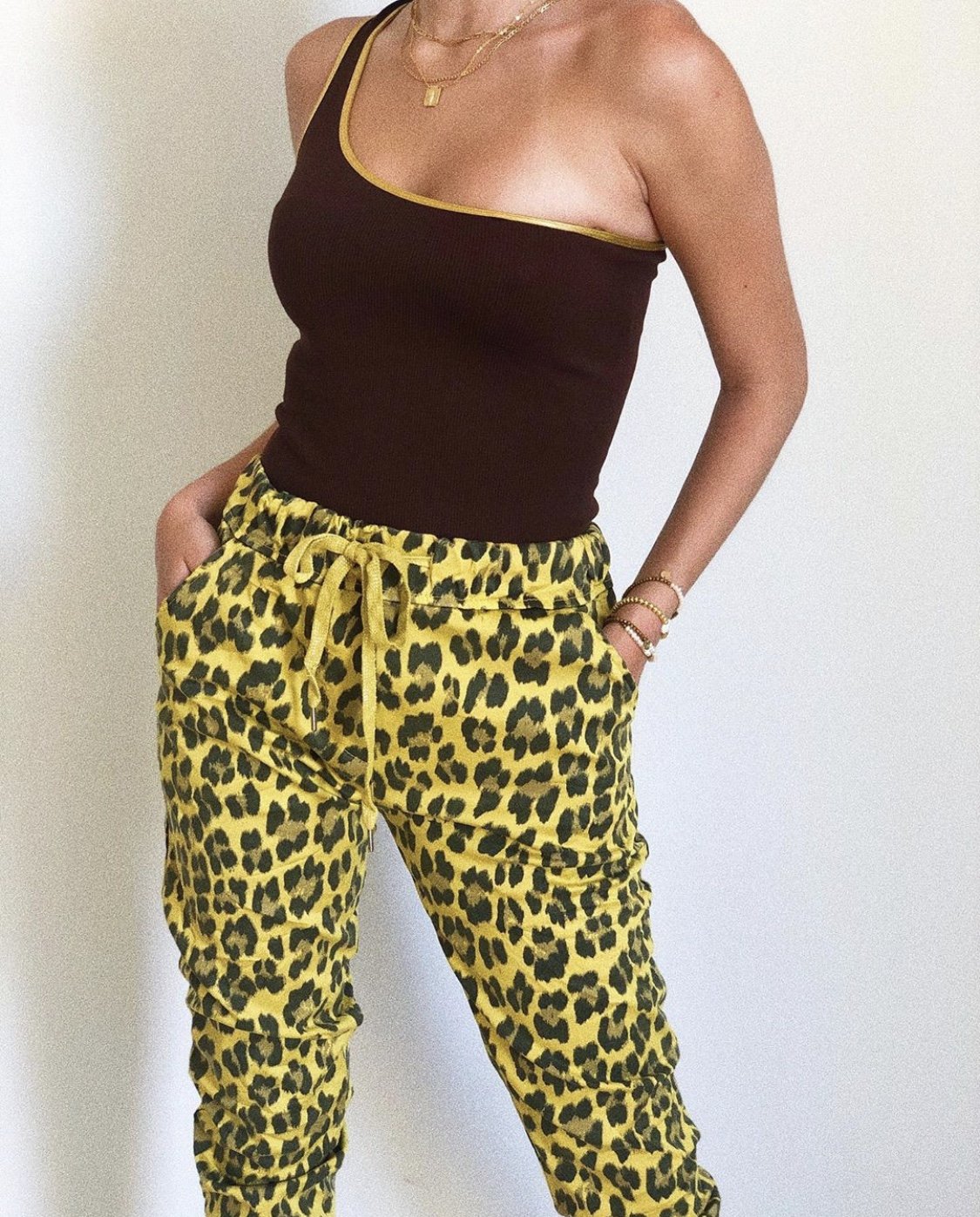 Yellow Mellow One Shoulder Top