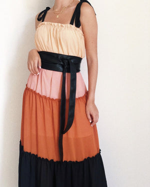 Neutrals on Neutrals Maxi Dress