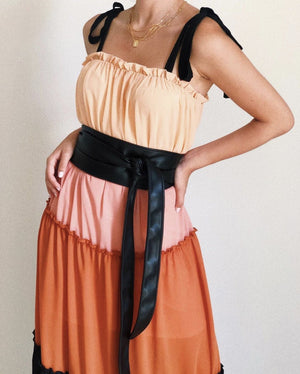 Neutrals on Neutrals Maxi Dress