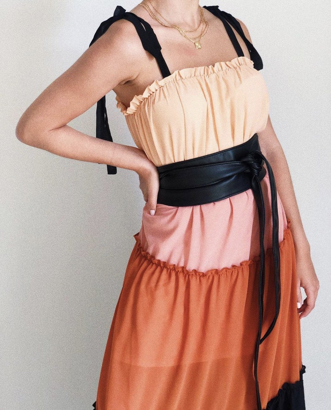 Neutrals on Neutrals Maxi Dress