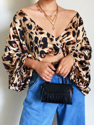 Leopard Goddess Top