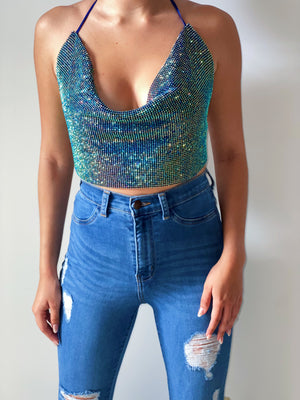 Blue Siren Top