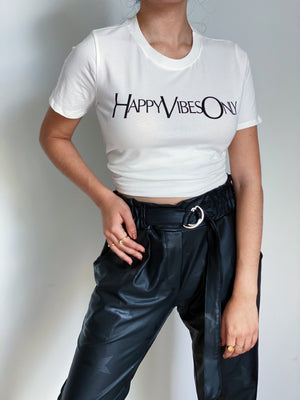 Happy Vibes Only Tee