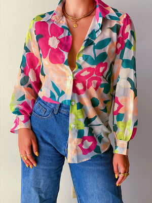 Blooming Flower Blouse