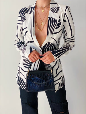 Black & White Blazer