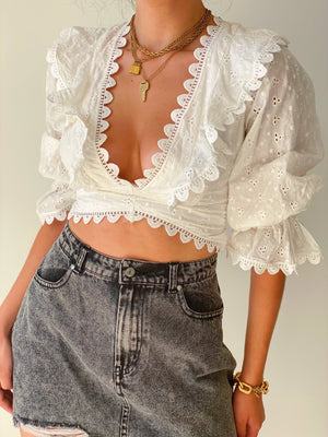 Lilah Top in White