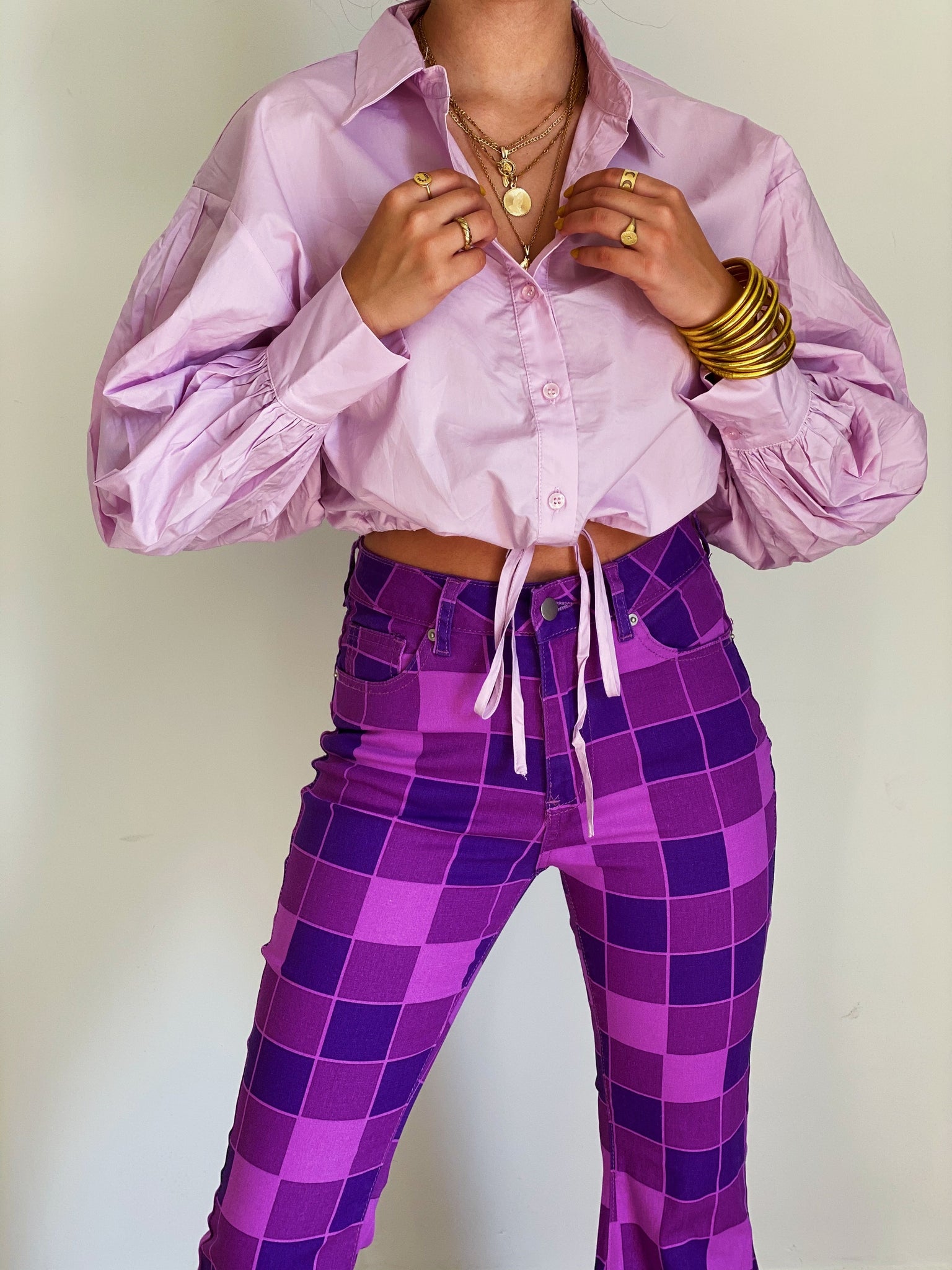 Victoria Blouse in Lavender