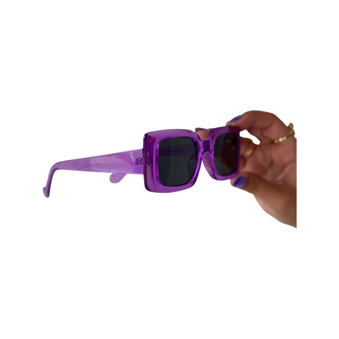 Neon Purple Sunglasses