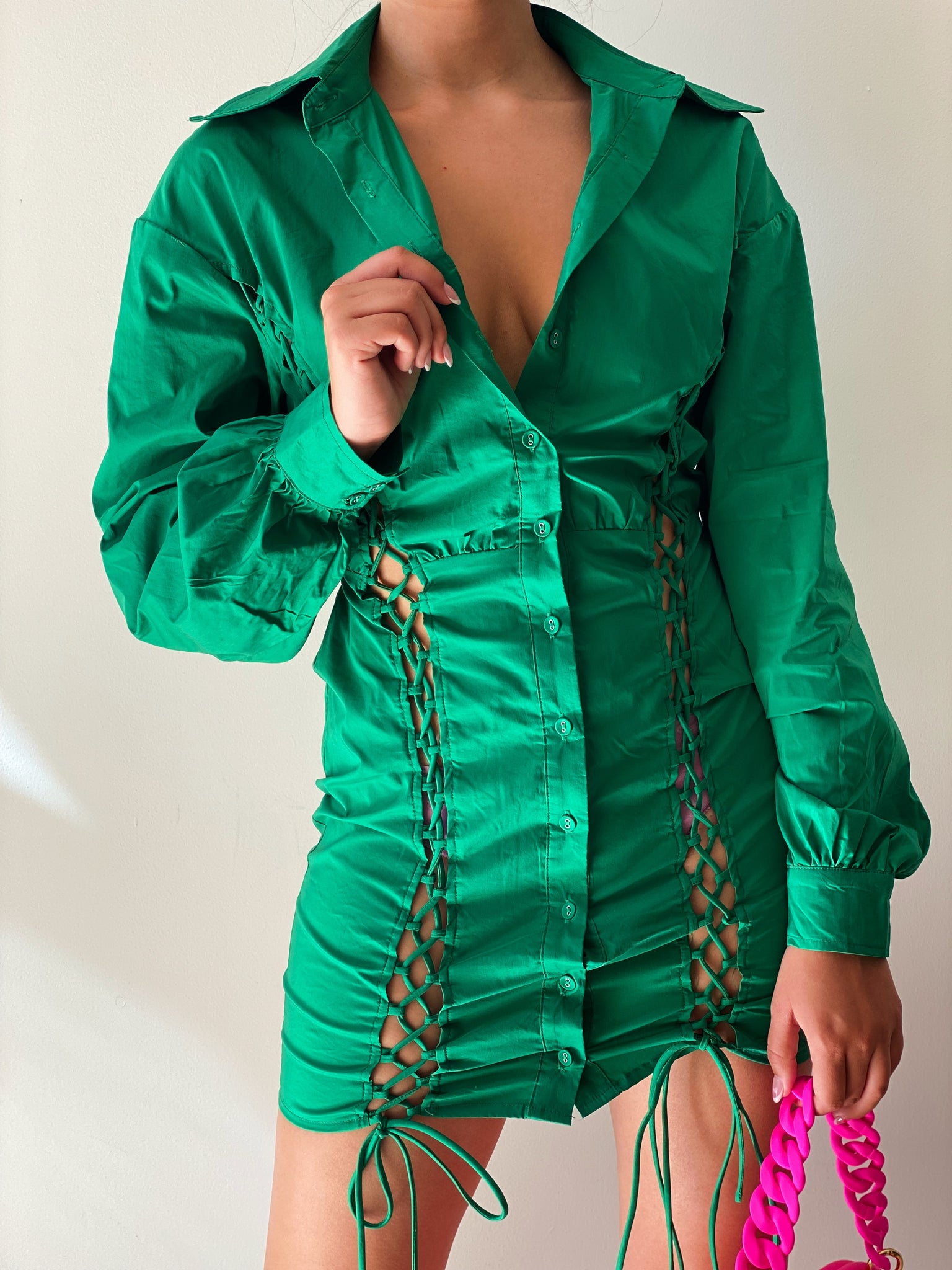 Etta Dress in Green