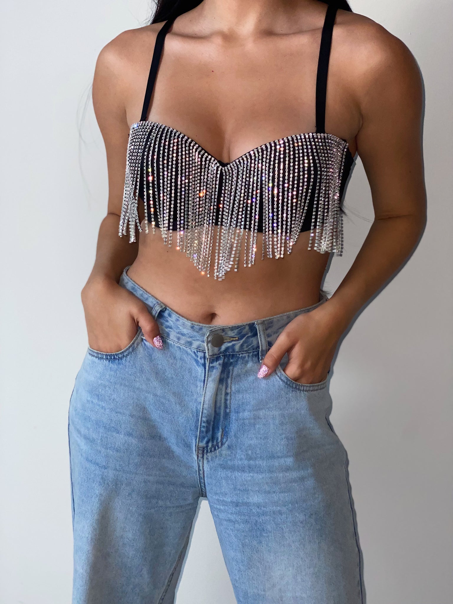 Shooting Stars Crop Top