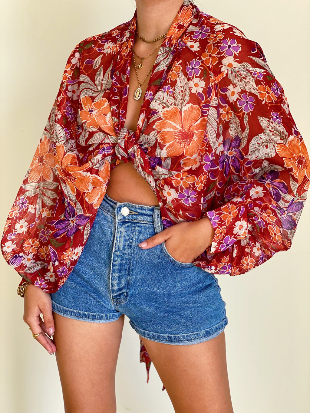 Aloha Wrap Top