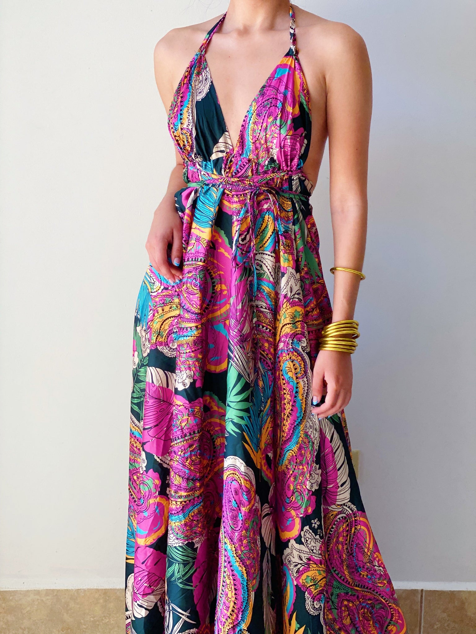 Tropical Gal Maxi Dress