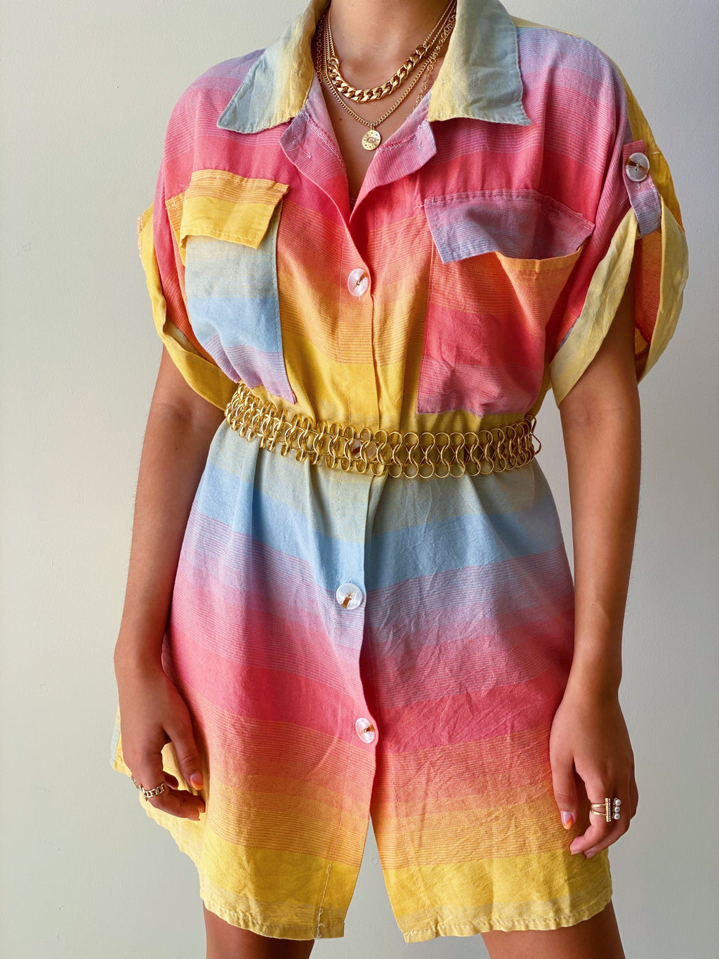 Color Spectrum Tie Dye Shirt/Dress