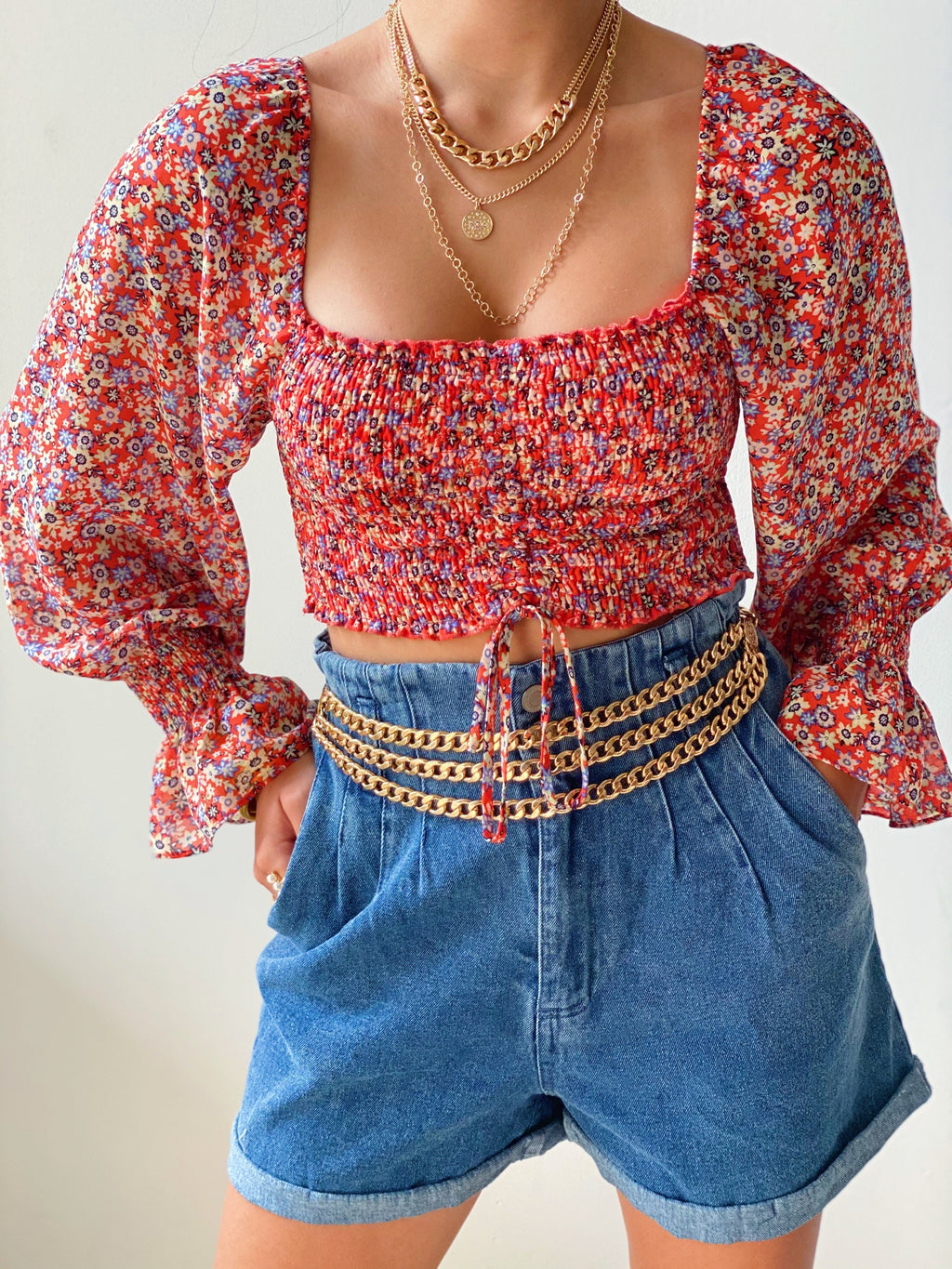 Blooming Rose Top