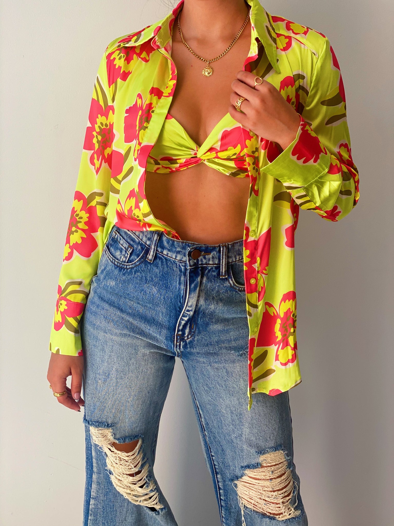 Tiger Lily Two Piece Top