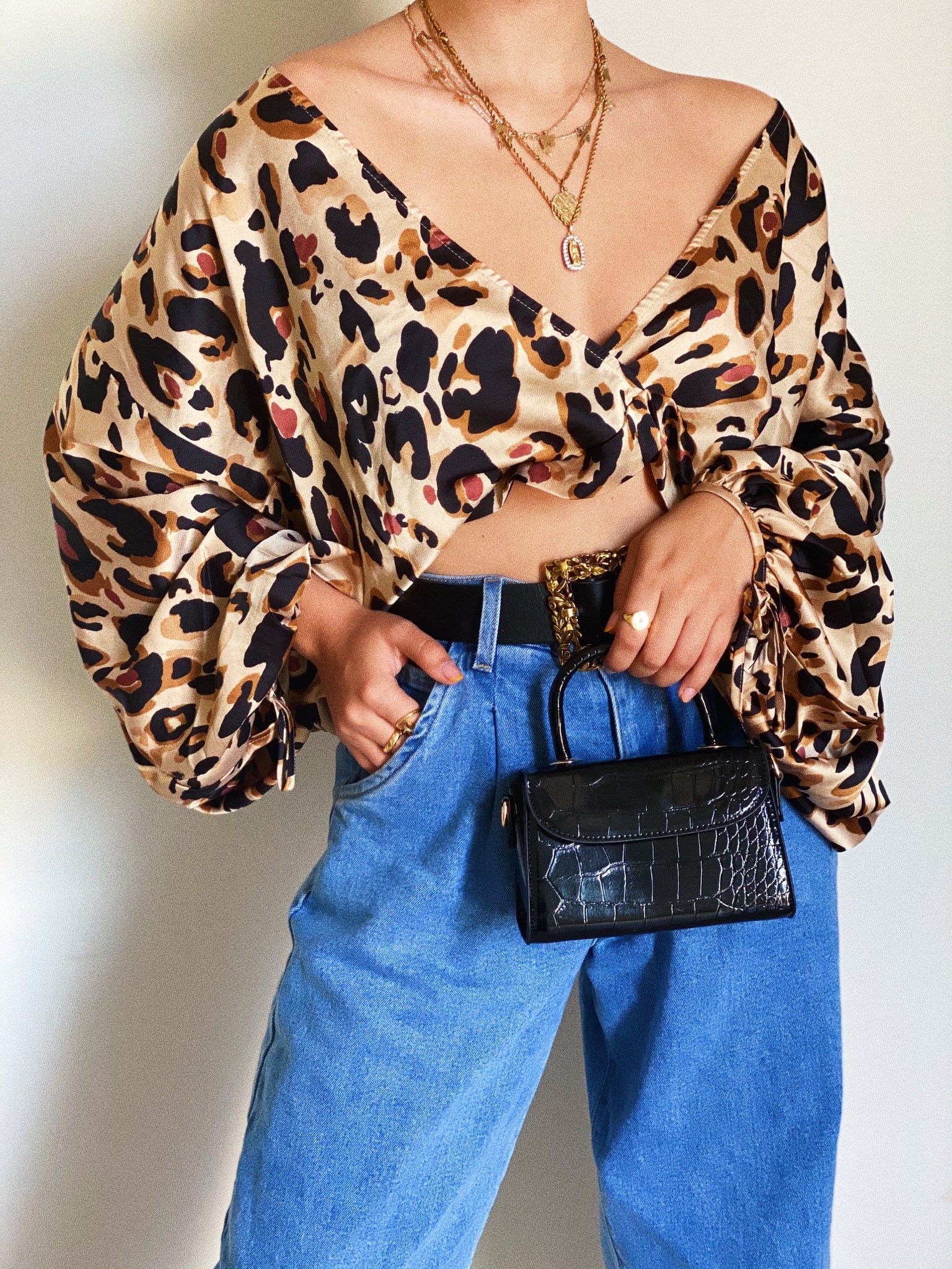 Leopard Goddess Top