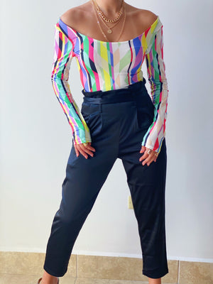 Colorful Long Sleeves Bodysuit