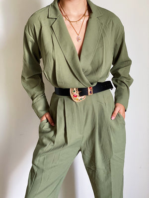 Vintage Poison Ivy Jumpsuit