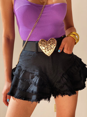 Diva Shorts in Black