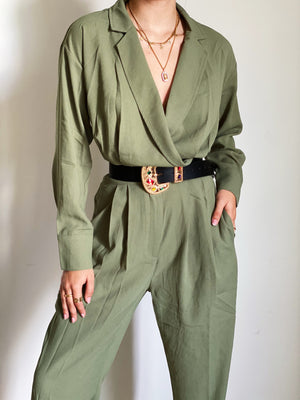 Vintage Poison Ivy Jumpsuit