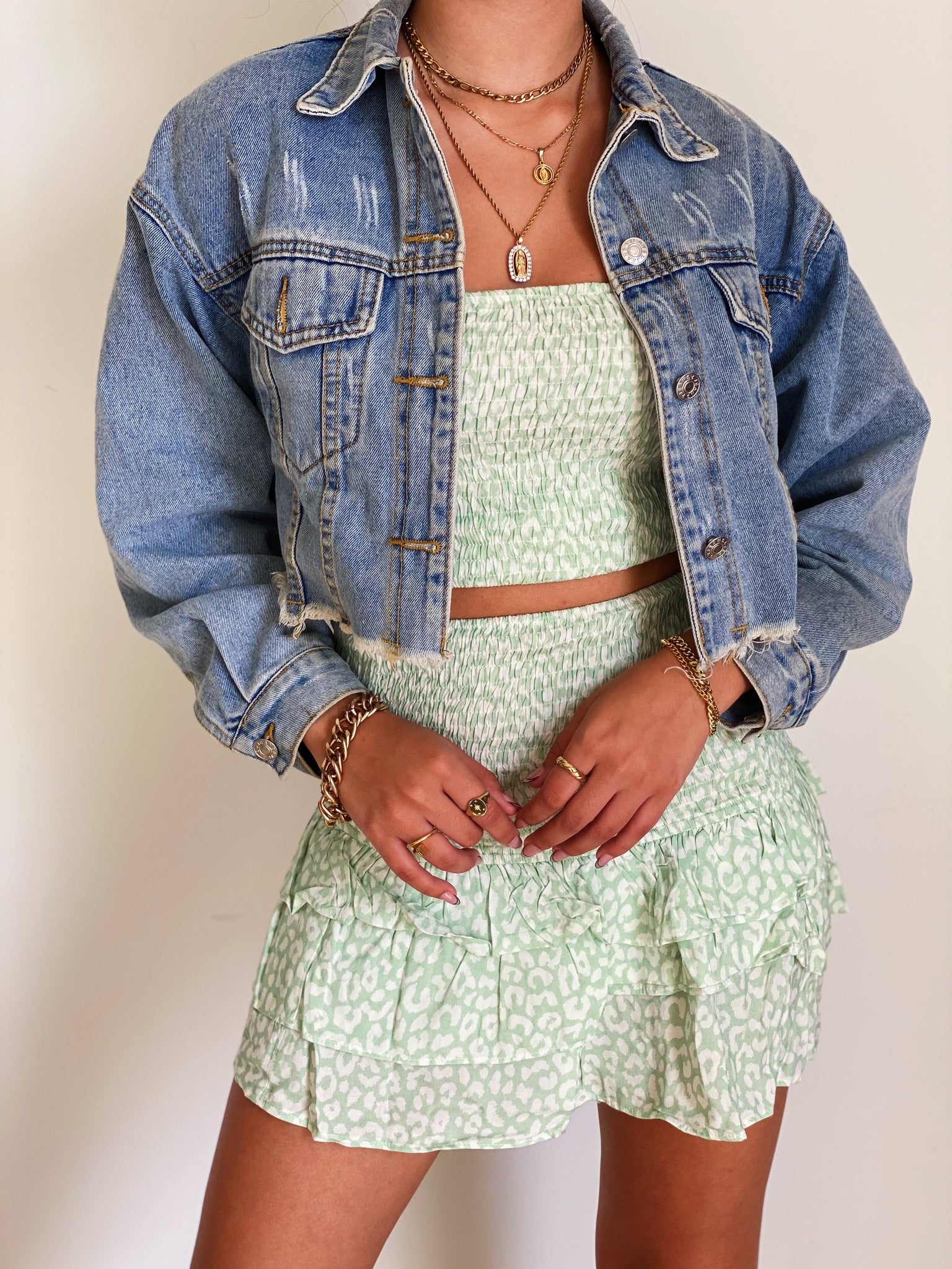 Mint Spring Set