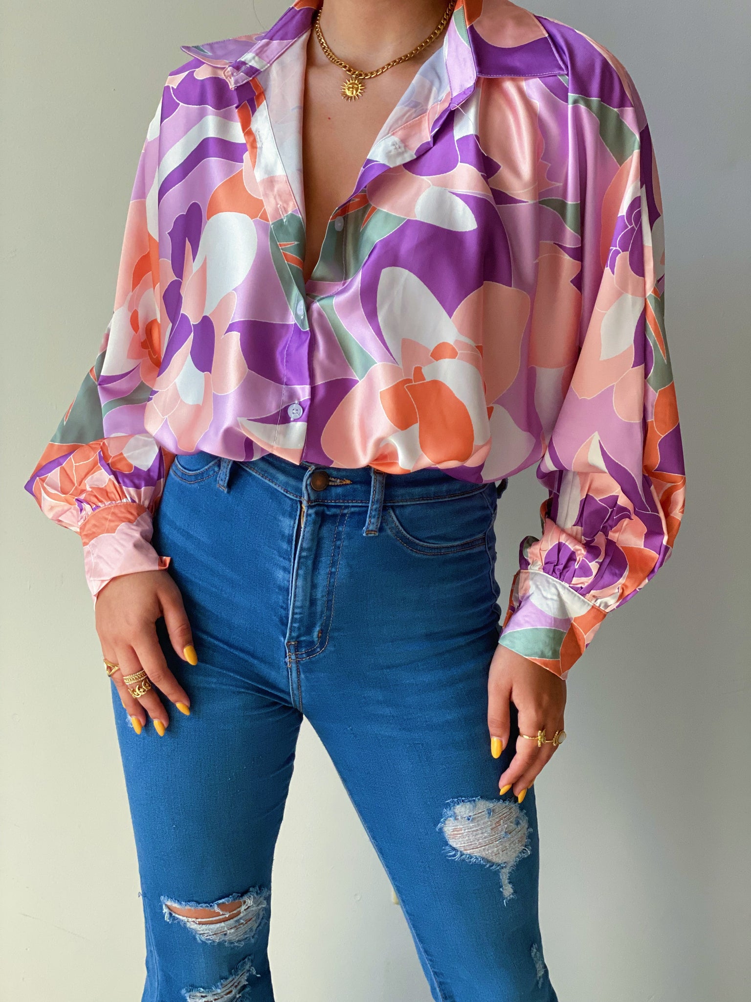 Water Lilies Blouse