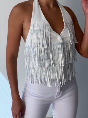 Disco Fringe Vest