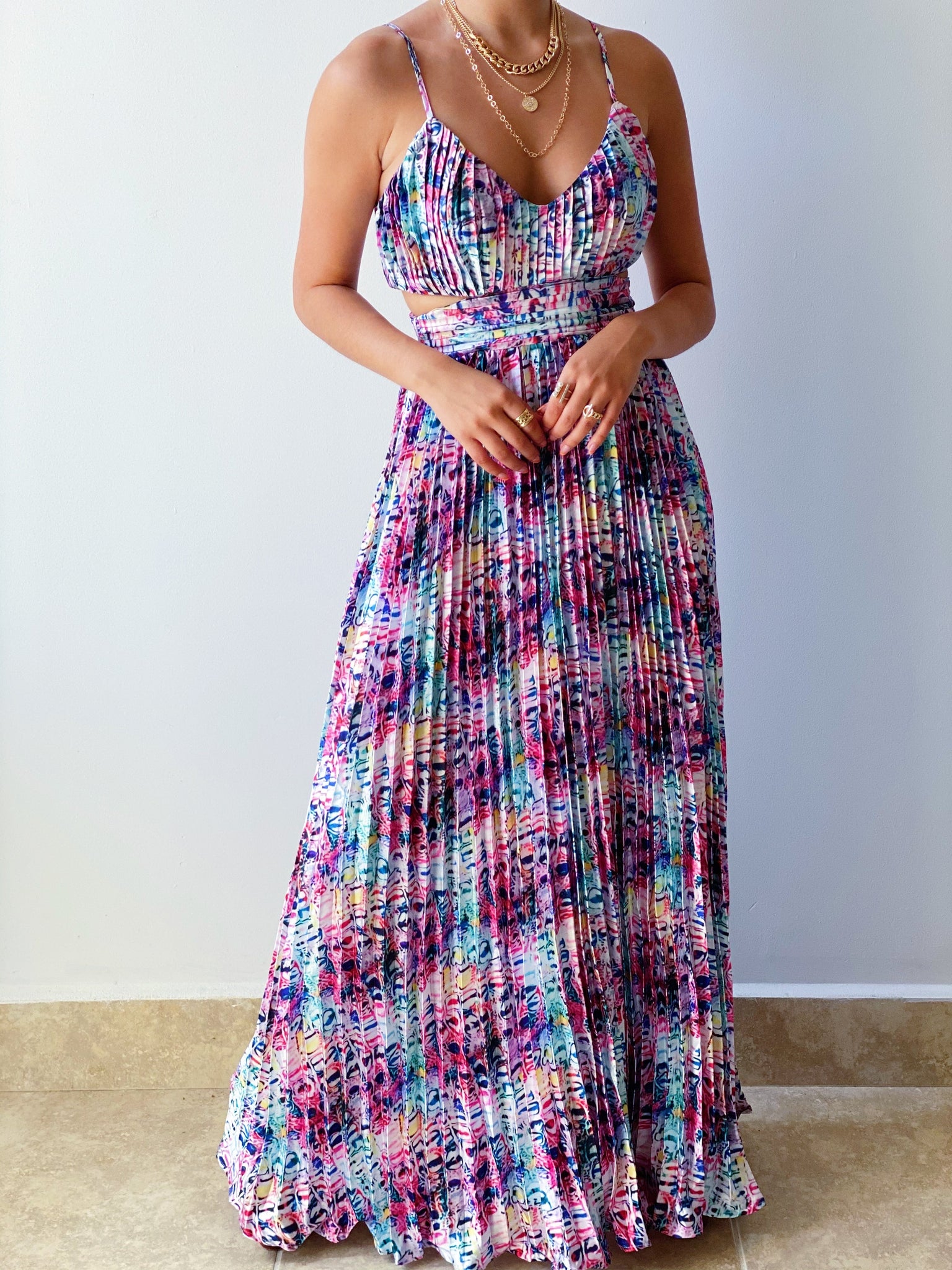 Over the Rainbow Maxi Dress