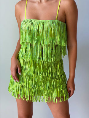 Pistachio Fringe Set