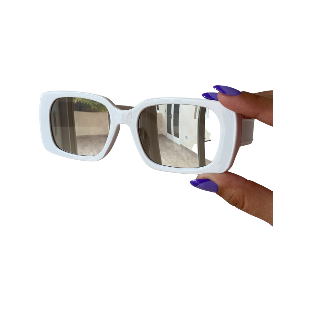 Cool Cat Sunglasses in White