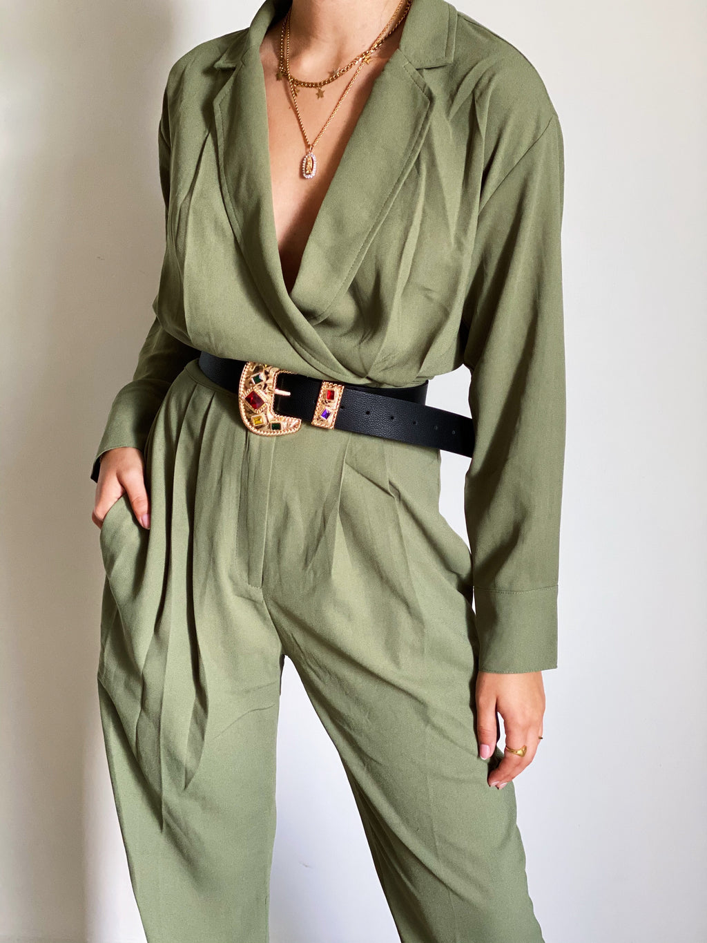 Vintage Poison Ivy Jumpsuit