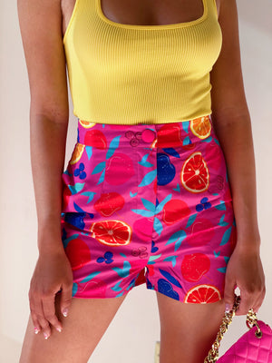 TutiFruti Shorts in Pink