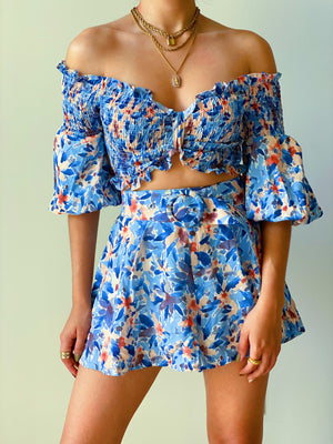 Blue Fleur Set