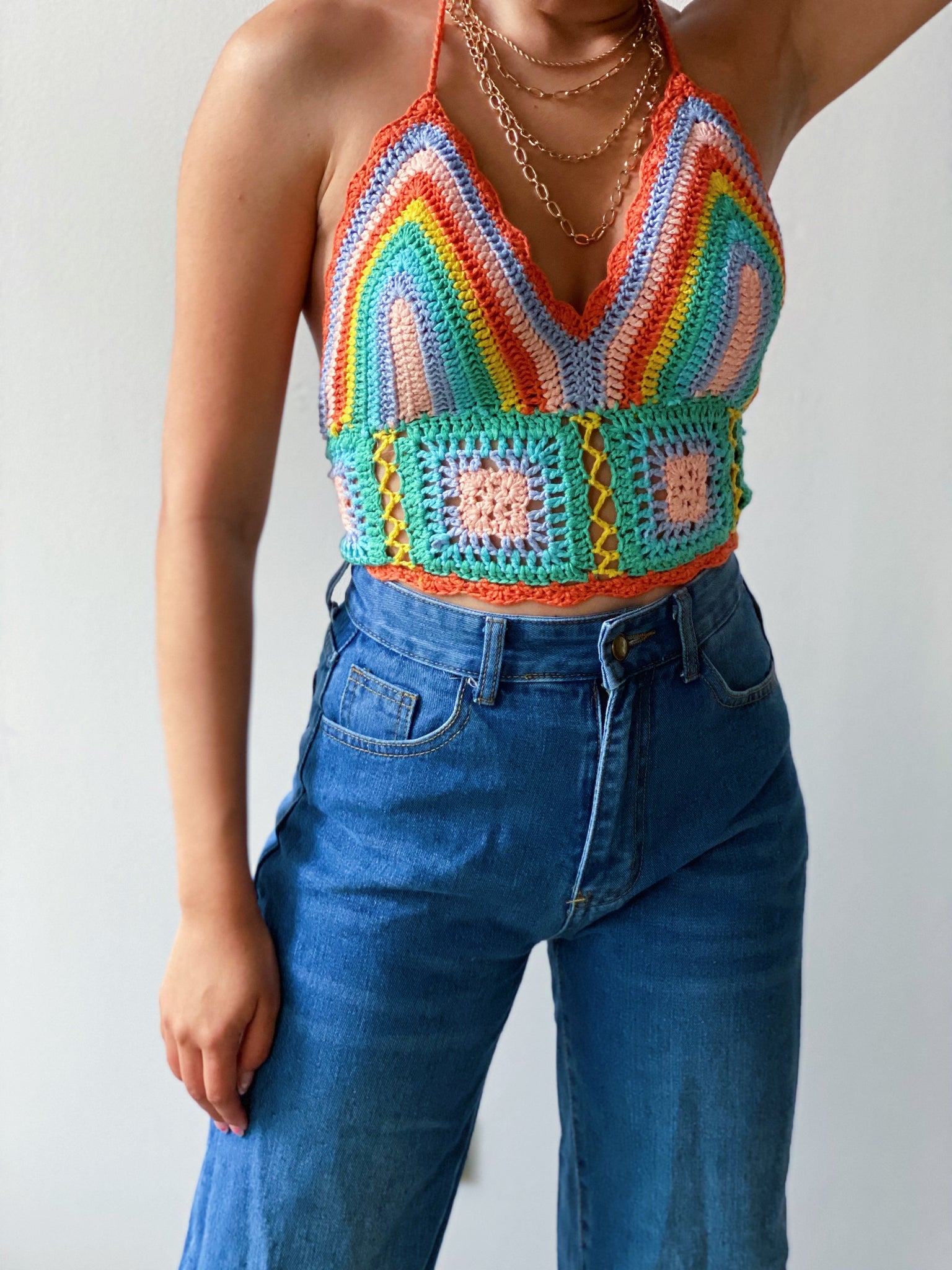 Tequila Sunrise Top