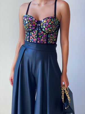 Rhinestone Bustier