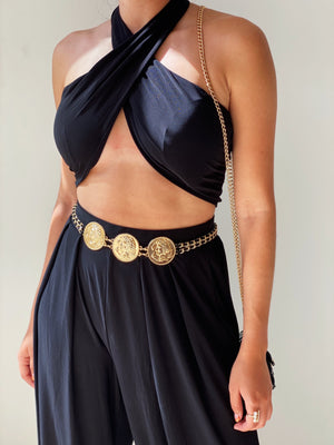 Black Two Piece Set