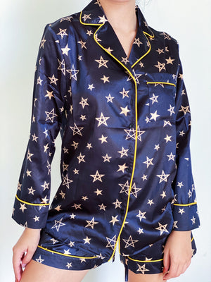 Night Sky Silk Pijama