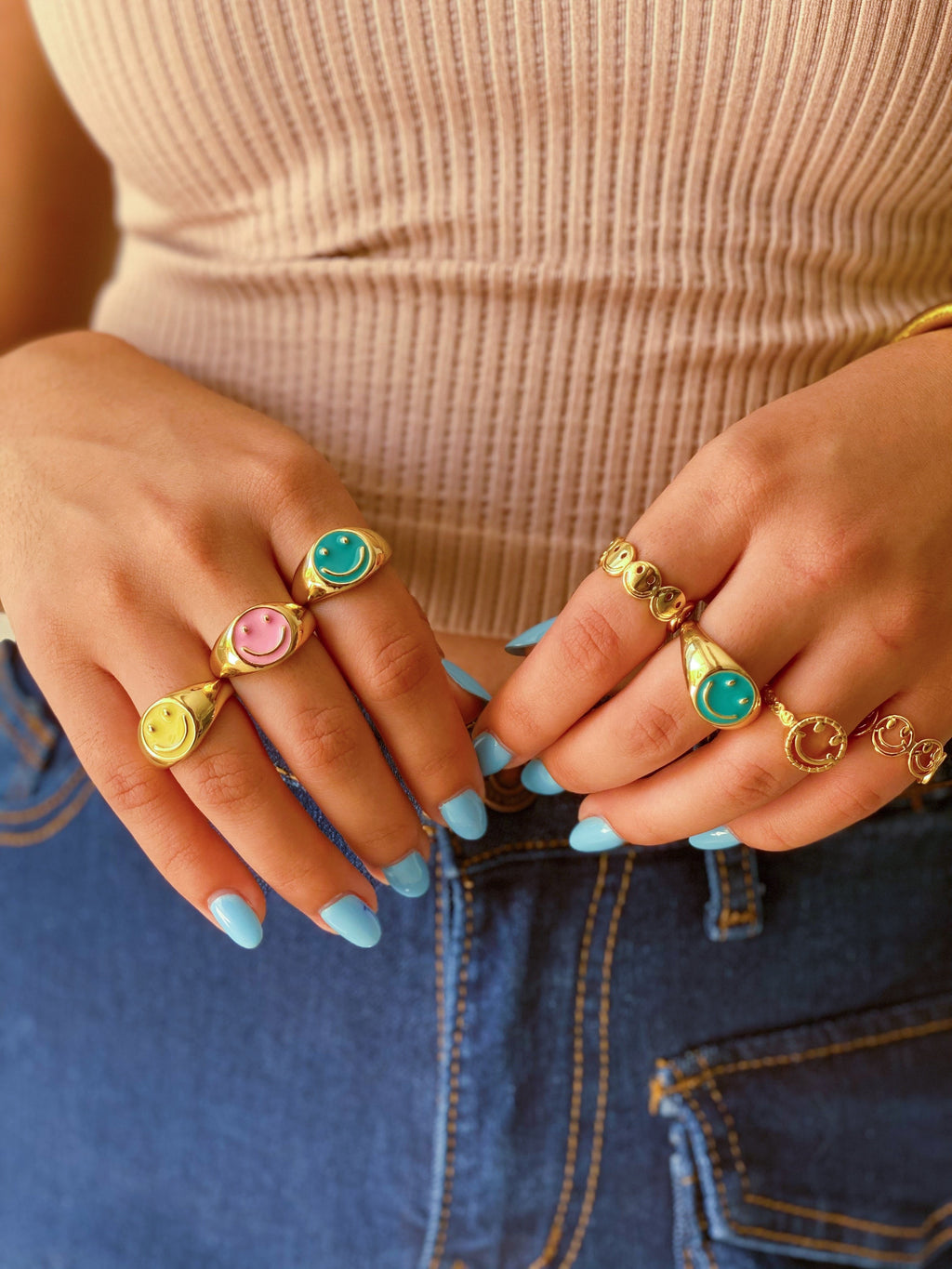 Happy Vibes Rings