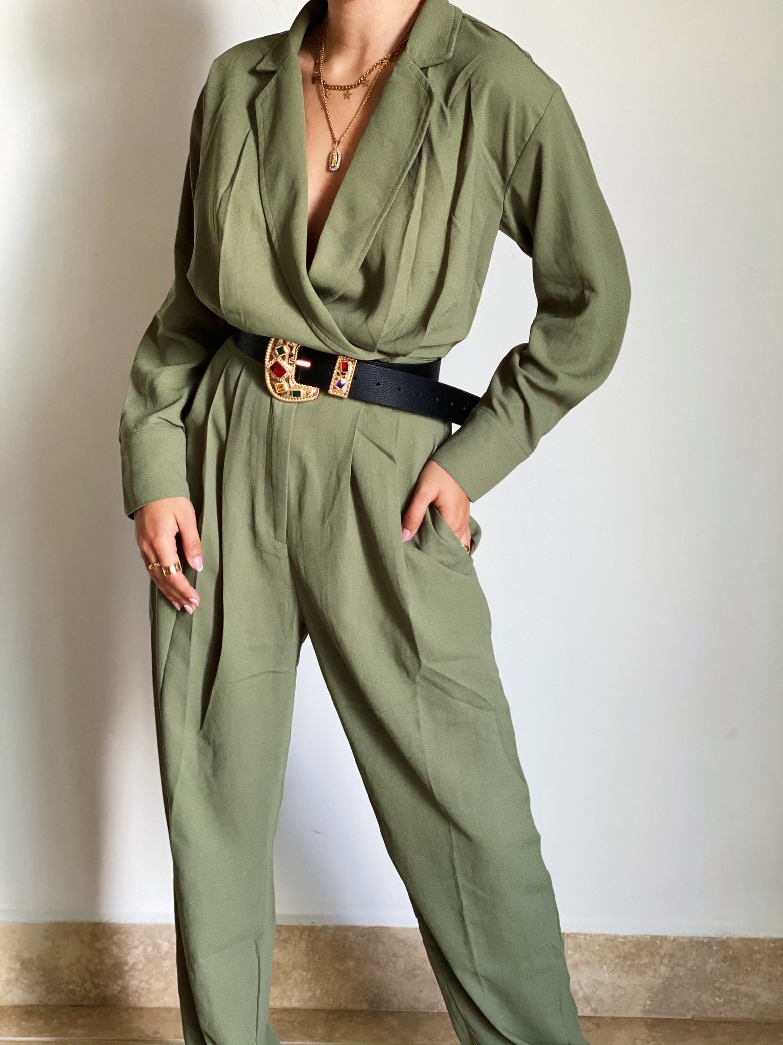 Vintage Poison Ivy Jumpsuit